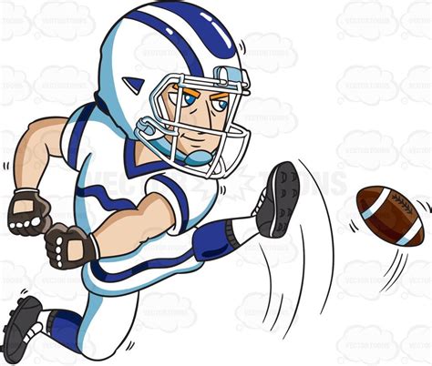 Football Player Cartoon Clipart 10 Free Cliparts Download Images On