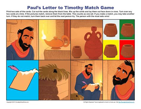 Pin On Matching Games Printable Bible Activities