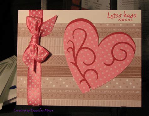 Handmade Stampin Up Valentines Day Cards Lets Celebrate