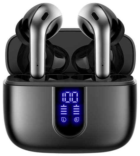 buy tagry bluetooth headphones true wireless earbuds 60h playback led power display earphones