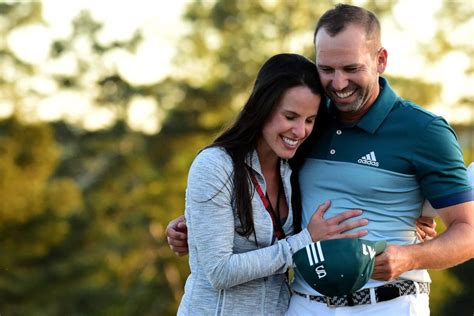 Sergio Garcia And Wife Angela Pay Homage To Masters Win With Daughters