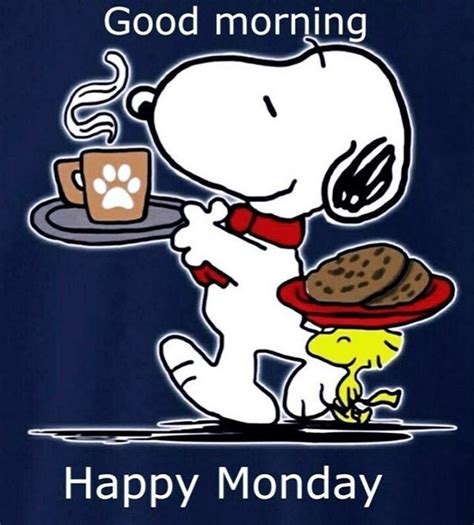 Happy Monday Snoopy Morning Kindness Quotes
