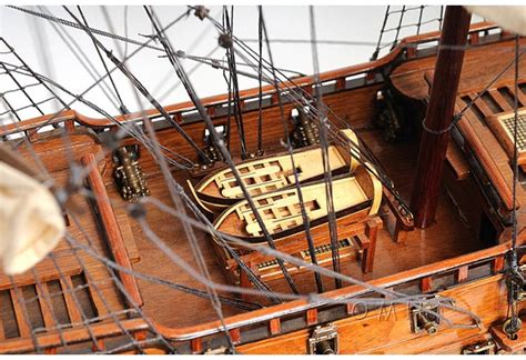 Fairfax Wooden Tall Ship Model