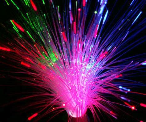 Fibre Optic Multi Colour Lamp Funky Table Decoration For Your Home