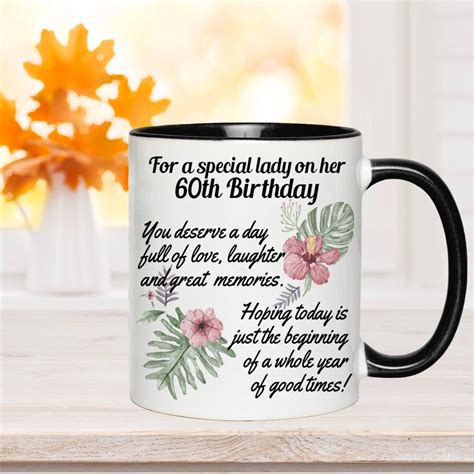 So, a gift for a 60 year old must be must reflect the love, care and here are a few ideal 60th birthday gift ideas for men geared towards luxury, relaxation and indulgence. 60th Birthday Gift for Women Cute 60th Mug Sentimental ...