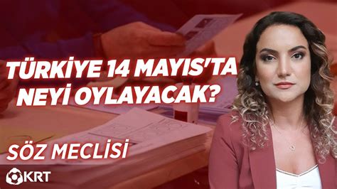 Türkiye 14 Mayısta Neyi Oylayacak Çiğdem Akdemir Söz Meclisi Youtube