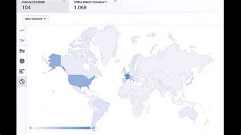 My Channels Youtube Views Animated Map Youtube