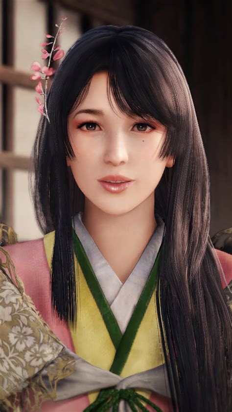 323945 Nioh 2 Female Character 4k Phone Hd Wallpapers Images