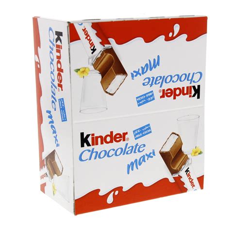 Ferrero Kinder Chocolate Maxi 21g Kids Chocolate Lulu Ksa