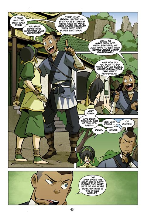 Nickelodeon Avatar The Last Airbender The Promise Part 2 Read