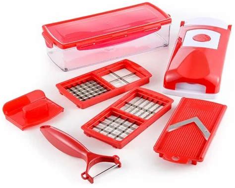 Red Nicer Dicer Multi Chopper At Rs 257 रसोई के लिए चॉपर In Mumbai