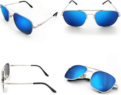 Buy J S Premium Military Style Classic Aviator Sunglasses Polarized 100 Uv Protection Online