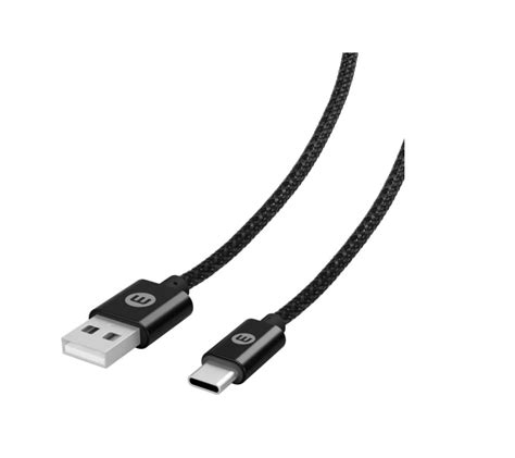Cable Usb Mobo Durable Tipo C Negro 2m Baaxtec