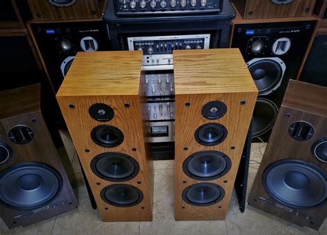 Infinity Crescendo Cs 3007 Dual 8 Woofer Tower Speakers Bi Ampable