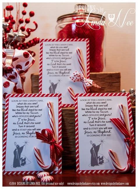 Legend Of The Candy Cane Card For Witnessing At Christmas Jesus Is
