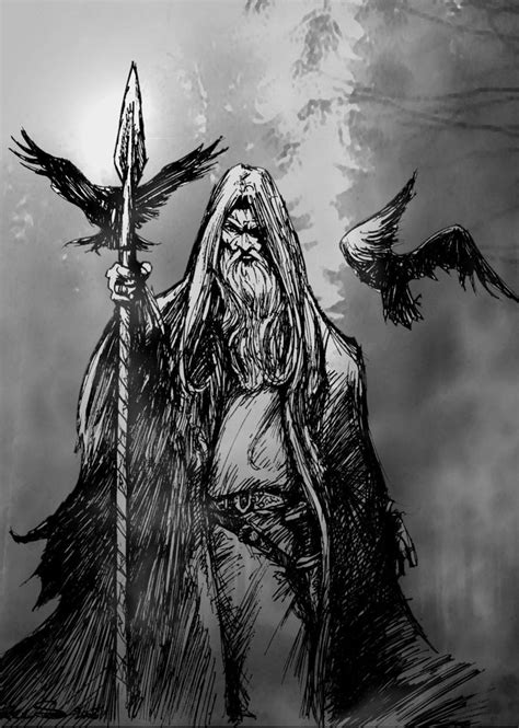 Odin Allfather On Pinterest Norse Mythology Vikings And Ravens