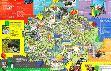 Legoland California Park Map