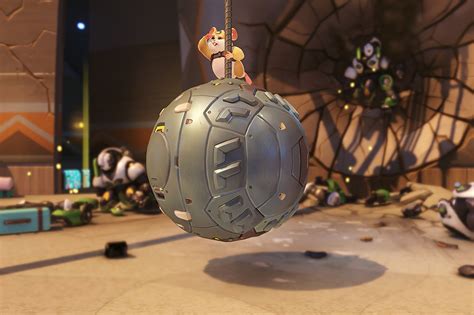 Check Out 10 Minutes Of Overwatch In Game Footage Of Wrecking Ball