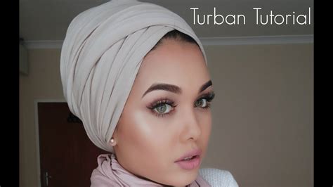 Tutorial Hijab Turban Simple