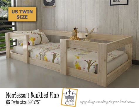 Because they're made for small children, companies often ensure they're free from the toxic chemicals often used in the production of furniture. Toddler Canopy Bed Plan, montessori bed, DIY Plan, kid bed ...