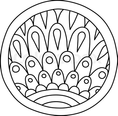 Round Coloring Pages Coloring Pages