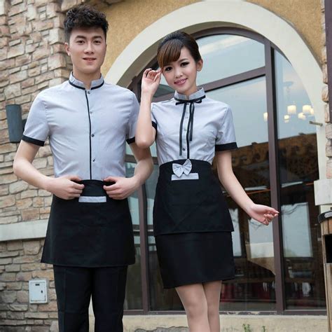 Cafe Uniform Waiter Uniform Hotel Uniform Uniform Dress Uniform