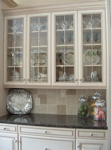 Kitchen Glass Cabinet Doors Making A Style Statement Glass Door Ideas