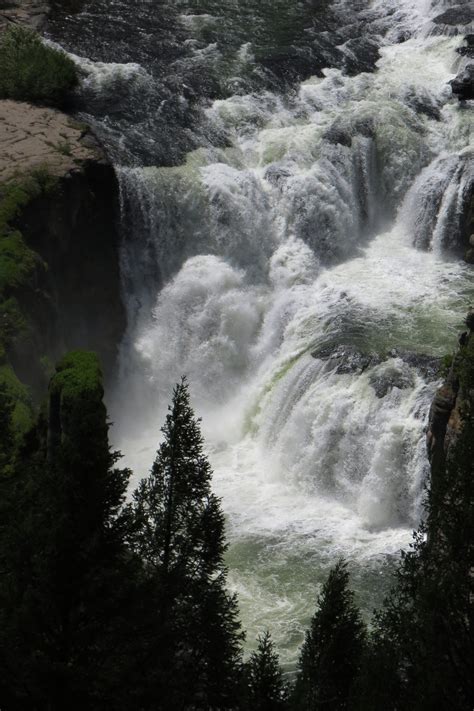 Lower Mesa Falls In Harriman State Park Idaho Smithsonian Photo