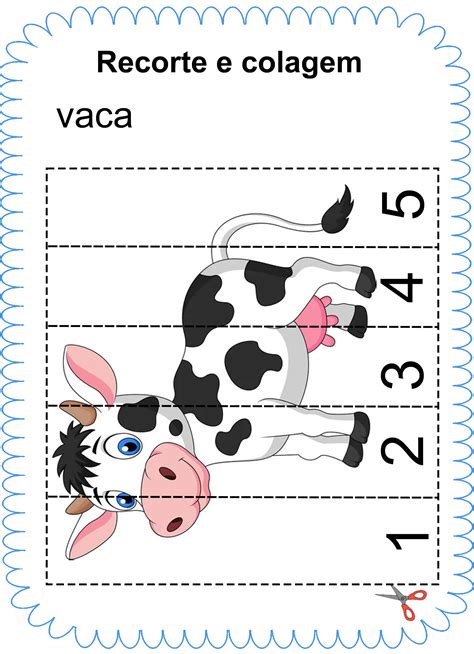 Atividades De Recorte E Colagem Para Educação Infantil Para Imprimir