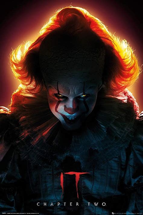 It Chapter Two 2019 Pennywise Poster Horror Movie Posters Clown