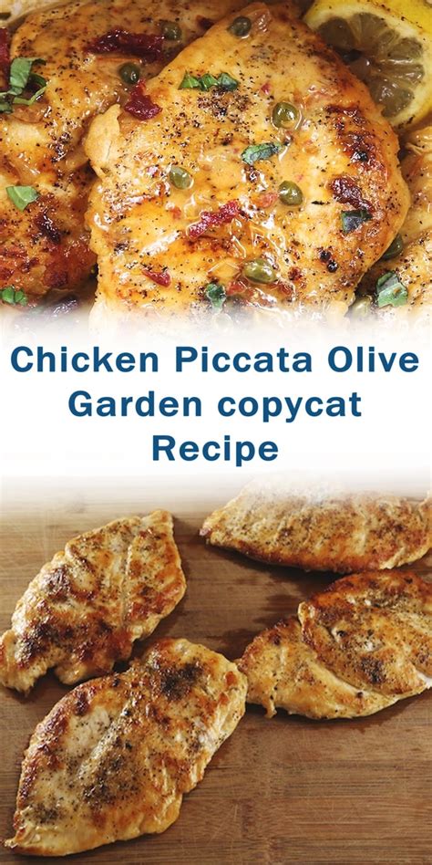 Heat water for pasta and cook pasta. Chicken Piccata Olive Garden copycat Recipe