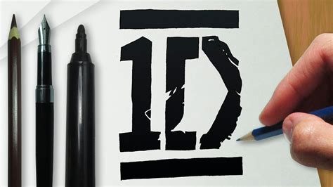 Choose from free logo designs that you can edit online. Como desenhar a logo da banda One Direction (1D) - YouTube