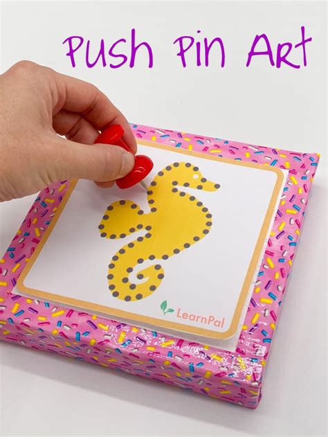 Creative Push Pin Art For Kids