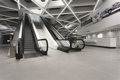 Ground floor and third level plans. Porsche Museum Stuttgart, Germany - Fiandre