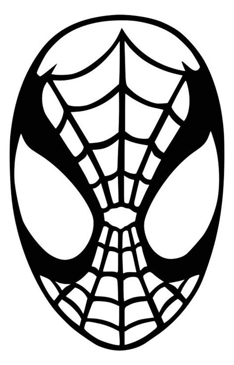 Spiderman Svg Clipart Silhouette Inspired By Spider Man Vector Etsy