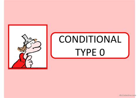 Conditionals Explanation With Comi English Esl Powerpoints