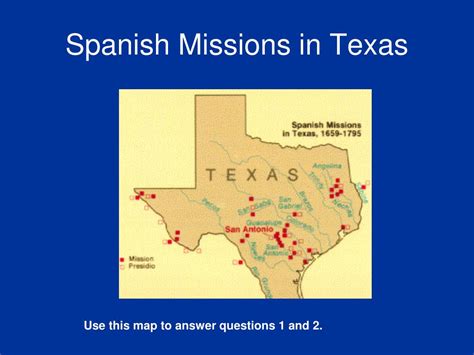 Ppt Missions Of Texas Powerpoint Presentation Free Download Id2515502