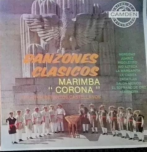 Danzones Clásicos Marimba Orquesta Corona Cd MercadoLibre