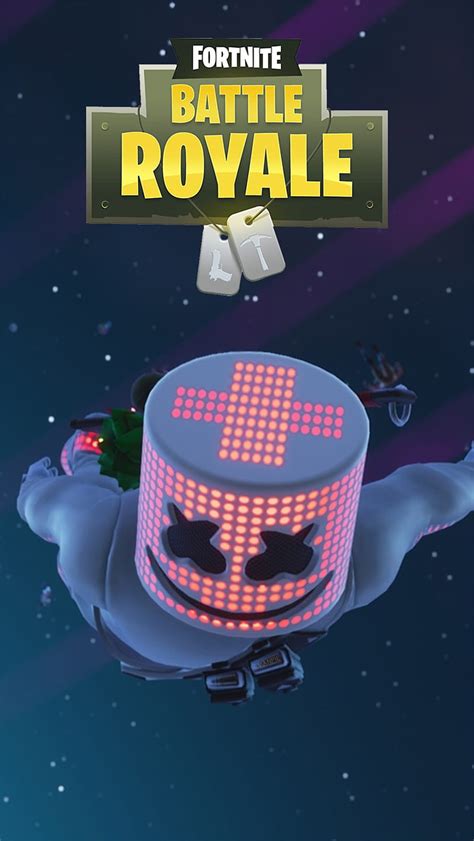 Marshmello Fortnite Marshmello Fornite Battle Royale Dj Gaming