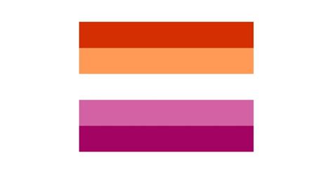 Lesbian Pride Flag Lgbtq Cutout Zazzle