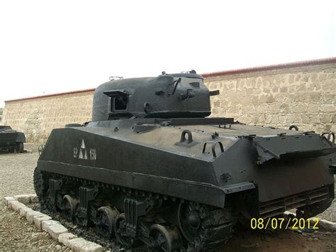 Filesherman Tank Preserved At Real Felipe Callao Peru Ep 150 Rear