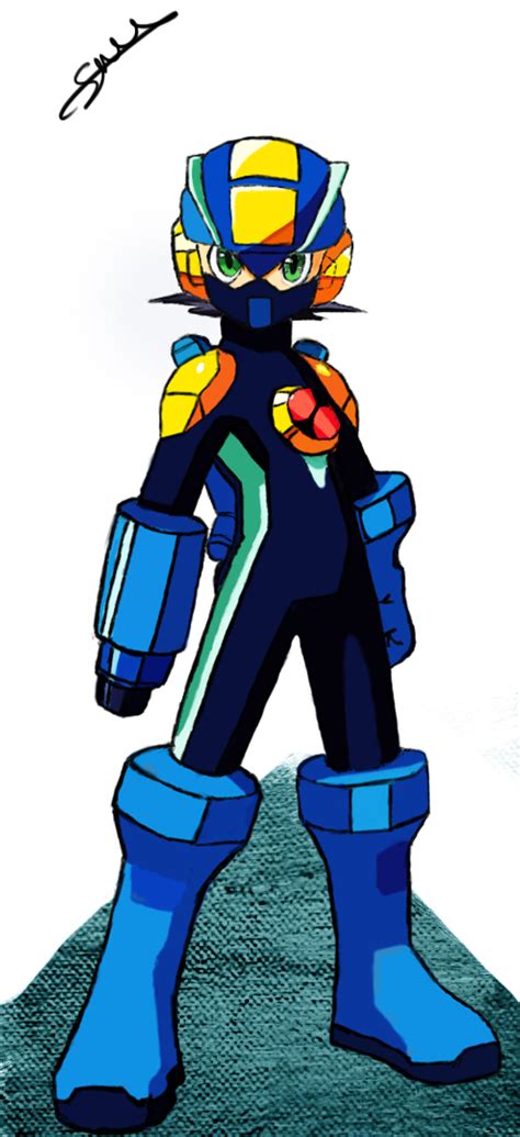 Megaman Nt Warrior By Salaz4rr On Deviantart