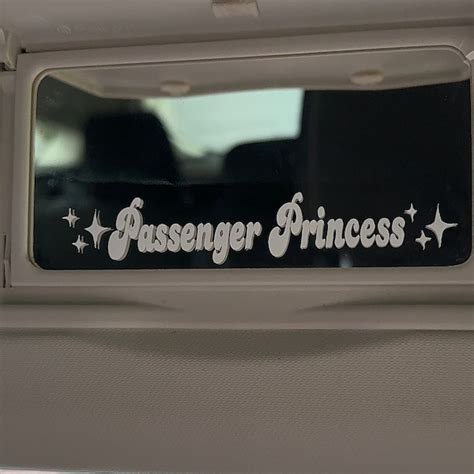 Passenger Princess Sticker Etsy Canada