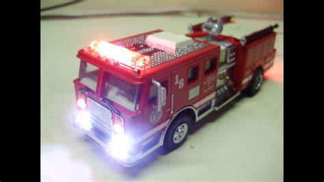 Custom 164 Scale Lafd Code 3 Seagrave Pumper Diecast Fire Truck W