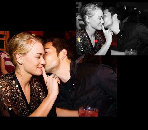 And instyle golden globe awards after party at the beverly hilton hotel on january 15, 2012 in beverly hills, california. - Zac & Yvonne - | Zachary levi, Yvonne strahovski, Chuck ...