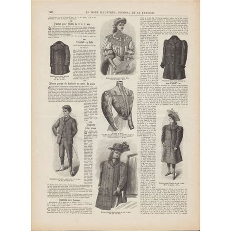 Complete Magazine La Mode Illustree 1905 N41