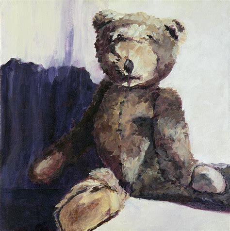 Baby Bear Painting By Saundra Lane Galloway Fine Art America