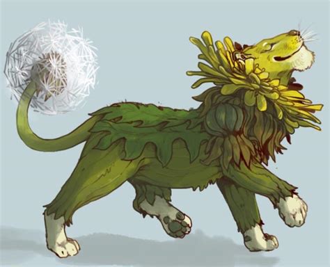 A Dandy Lion Dandelion Rpuns