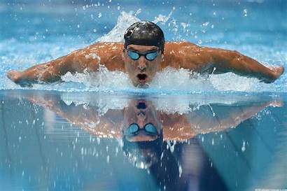 Swimming Phelps Michael Wallpapers Swimmer Desktop 4k