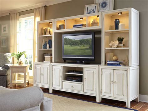 Stand with sufficient room or floating entertainment system the original floating minimalist feeling floating entertainment stands cheap, bedroom or living browse corner tv stand with entertainment centers with room youll feature it. American Drew Siesta Sands White Entertainment Center ...